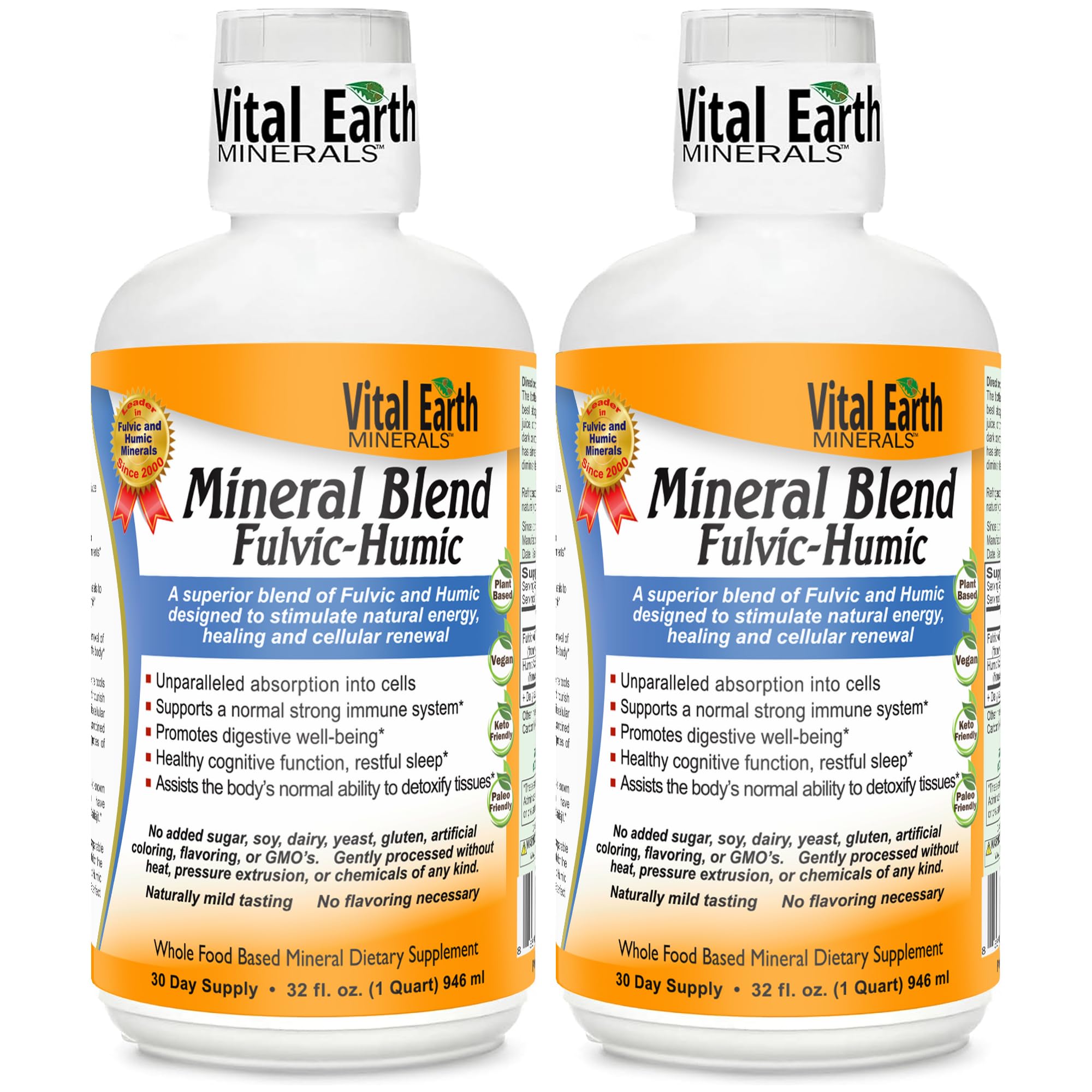 Amazon.com: Vital Earth Minerals Fulvic Humic Mineral Blend Liquid